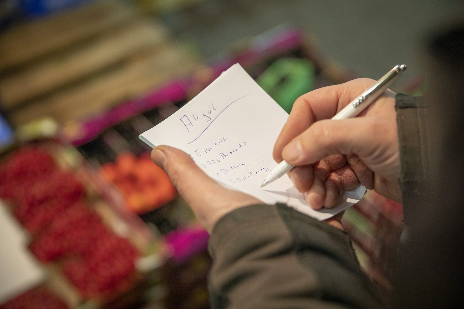 Direkt am Stand einkaufen